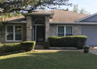 House with park